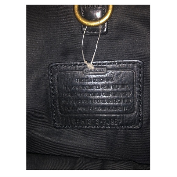 Coach Leather Backpack - Picture 4 of 5